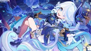Furina Animation in the Web Event. (Genshin Impact)