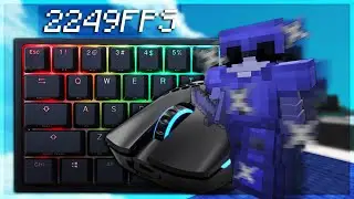 Keyboard + mouse sounds ASMR | Hypixel bedwars