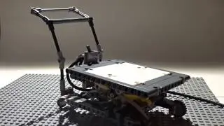 Lego Pneumatic Scissor Cart- THE LEGO MASTER