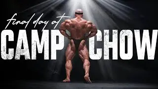 CAMP CHOW | Final Day - Back and Posing at Evogen HQ | 2 WEEKS OUT