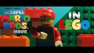 The Super Mario Bros. Movie teaser trailer in LEGO