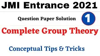 JMI(Jamia) MSC Math Entrance 2021 Paper Solution | Group Theory Part -1, Subgroup ,Order of Element