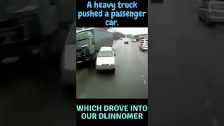 The truck driver did not calculate the dimensions. #shorts