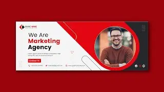 Business Facebook Page Cover Photo Design in Photoshop