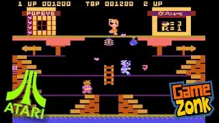 Popeye Arcade REVISITED - Atari 5200 Homebrew