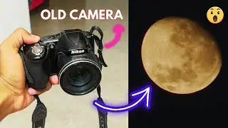 Unbelievable Moon Photos from an Old Camera: You Won't Believe Your Eyes!