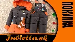 Детский зимний комбинезон (Aliexpress)