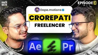 How to earn from Graphic Designing & Animation? | Figma | Ft. Dope Motions aka Nikhil Pawar | Ep.3