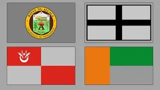 Flags with Grey - Flag Animation