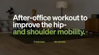 After-work exercises for hips and shoulders | BLACKROLL®