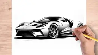 How to draw a Car |  Easy