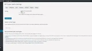How To Setting Plugin WP Super Cache