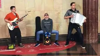 Michael Jackson - Billie Jean (cover ImprovizzzProject на баяне и кахоне) | Звуки Улиц #14