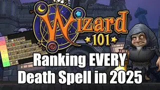 Ranking EVERY Death Spell (PvE) in Wizard101