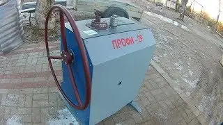 СТАНОК ПРОФИ-2Р ХОЛОДНАЯ КОВКА  ОБЗОР и РАБОТА СТАНКА