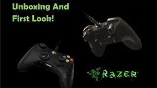 Razer Sabertooth Elite Xbox 360 Gaming Controller Unboxing And First Look