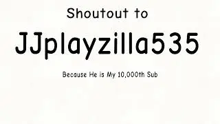 Shoutout to @jjplayzilla535