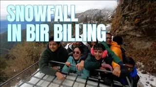 Cheeku bhai ki gaadi me phunche #bir #billing  | #vlog  | #kangra  walo ki #snowfall  🌨️