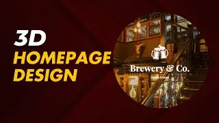 3D Homepage Design using html css and jquery | 3D Mouse move animation