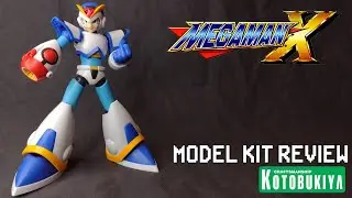 Mega Man X Full Armor [REVISED Ver.] Model Kit Review