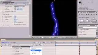 Молния как инструмент резки в Adobe After Effects