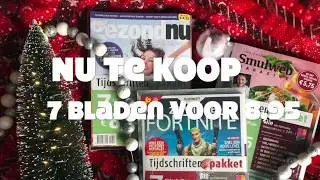 Nieuwe tijdschriftenpakketten voor de feestdagen
