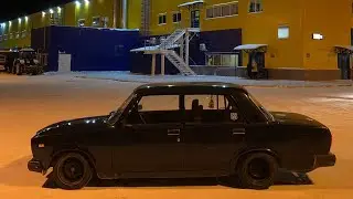 I'm celebrating New Year's alone in a Zhiguli...