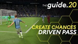 SCORE GOALS with the DRIVEN PASS inside the box | FIFA 20 tutorial on creating chances | THE GUIDE