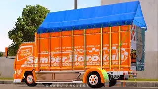MOD BUSSID | Livery OREN KEREN Mod Truck Canter N7 Wahyu Abadi 02