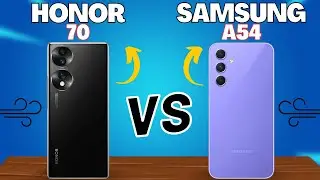 Honor 70 vs Samsung A54 Deutsch | Vergleich