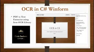 OCR in C# windowsFormApplication | Extract Text from pdf file in C# | IronOcr Library in C#