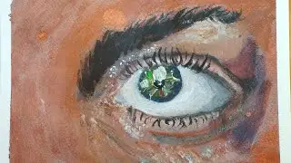 How To make Realistic Oil Painting🎨🎨🎨🎨.| easy painting 🎨🎨.| basic steps to remember