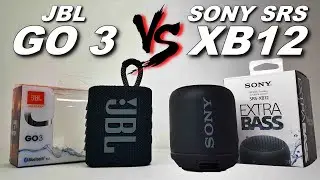 JBL GO3 vs SONY XB12 [SOUNDTEST]