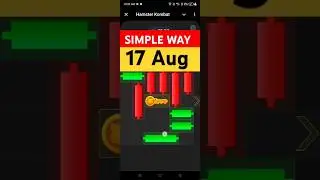 Hamster Kombat mini game today 17 August daily #minigames #minigame #hamsterkombat #dailycipher