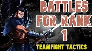TEAMFIGHT TACTICS BATTLES FOR RANK 1 (PLAT 1 PBE)