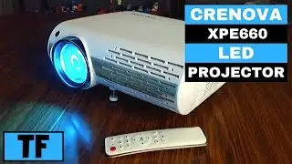 Crenova XPE660 - Unboxing & Review - Is This The Best LED Home Theater Budget Projector?