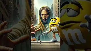 Jesus Christ Saves City from Giant M&Ms | A Miraculous Intervention #jesus #jesuschrist #god