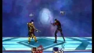 Solid Snake vs Ike Super Smash Bros Brawl