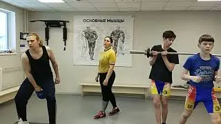 Гиревой спорт. Ознакомительный урок- разбор техник Рывок, Толчок, Цикл.