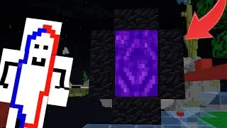 BEDWARS'TA PORTAL YAPTIK NETHERA GİTTİKMİ ? - craftrise bedwars