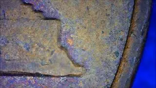 Scraped 9 and no initials 1969 D LINCOLN CENT