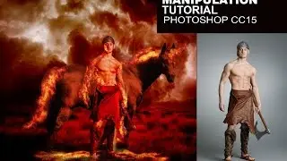 Photoshop Manipulation Tutorial | Flame manipulation | Fantasy Art
