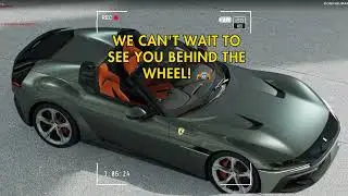 Ferrari 12 Cilindri Configurator Unveiled   Design Your Dream 🏎️ 