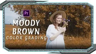 Most POPULAR Moody Brown  Grade Under 34 Seconds in Premiere Pro #Shorts