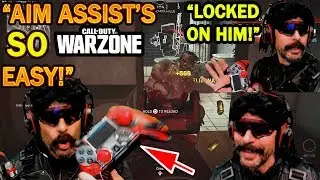 DrDisrespect's SHOCKED by AIM ASSIST ADVANTAGE After Trying Controller in COD Warzone!