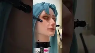 Making a braided updo! Madam Ping from Genshin Impact