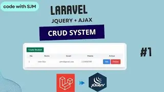 Laravel 10 CRUD Tutorial - AJAX with full validations - part 1