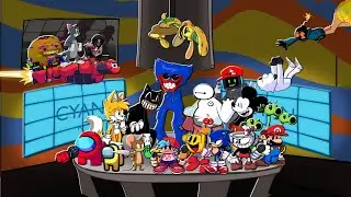 FNF Musical Memory Part 2 - But Everyone Sings It 🎤 (Different Characters Sing It)VS Bunzo Bunny