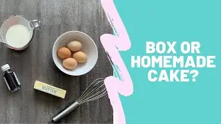 Edición Cuarentena | Como hacer un bizcocho (pastel) rápido | Cake box hack