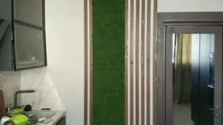 Стабилизированный мох в интерьере